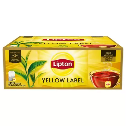 Lipton Yellow Label Bardak Poşet Çay 100'lü