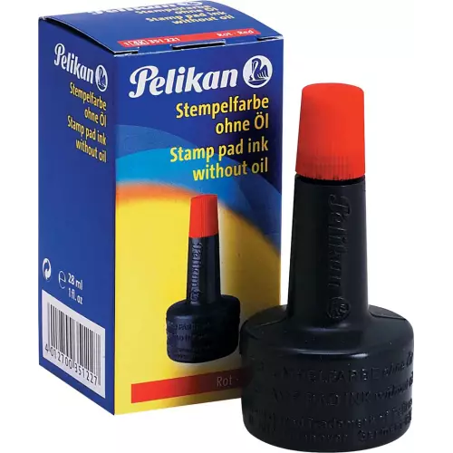 Pelikan Istampa Mürekkebi 28 cc Kırmızı