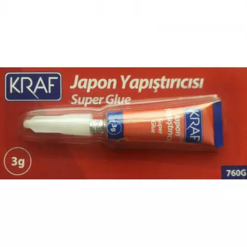 Kraf 760G Süper Japon Yapıştırıcı 3 gr