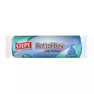 Stepy Çöp Torbası Battal Boy Mavi 72x95