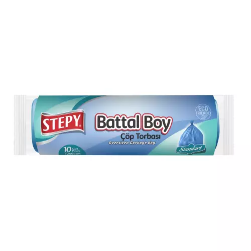 Stepy Çöp Torbası Battal Boy Mavi 72x95