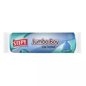 Stepy Çöp Torbası Jumbo Boy Mavi 80x110