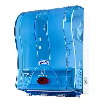Palex Prestij Otomatik Havlu Dispanseri Şeffaf Mavi