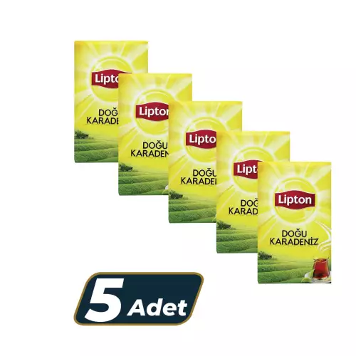 Lipton Doğu Karadeniz Dökme Çay 1000 gr - 5 Adet