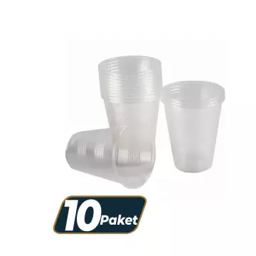 Asorty Plastik Bardak 100'lü Paket - 10 Paket