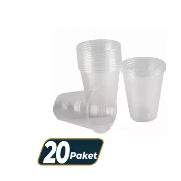 Asorty Plastik Bardak 100'lü Paket - 20 Paket