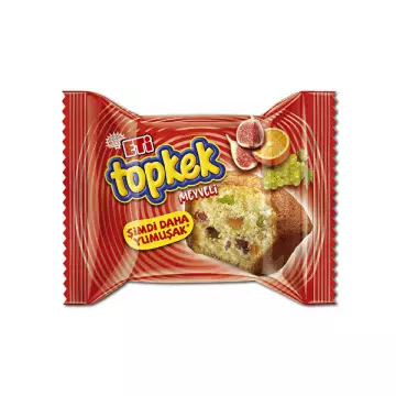 Eti Topkek Meyveli 40 gr 24'lü Koli