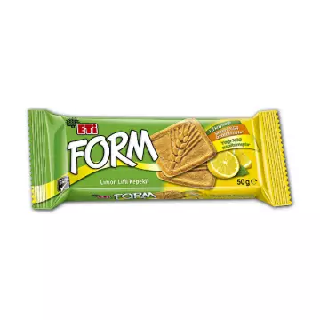 Eti Form Bisküvi Limon Lifli 50 gr 24'lü Koli