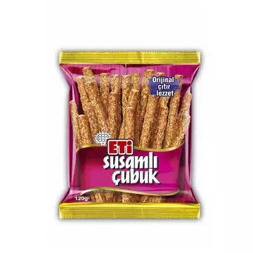 Eti Susamlı Çubuk Kraker 120 gr 10'lu Koli