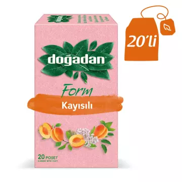 Doğadan Form Kayısı Karışık Bitki Çayı 20'li Paket