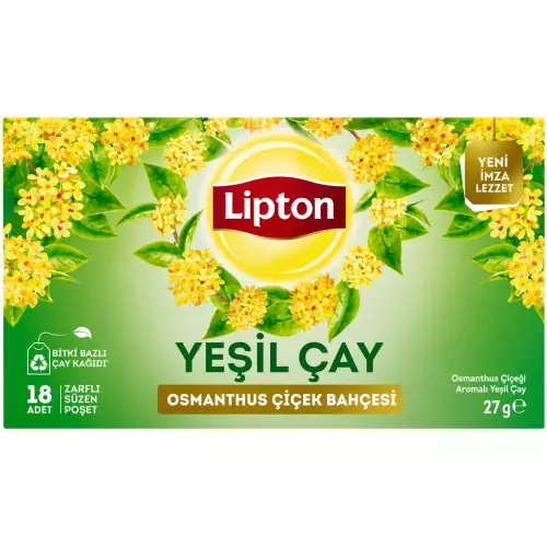 Lipton Yeşil Çay Osmantus Çiçek Bahçesi 20'li Paket