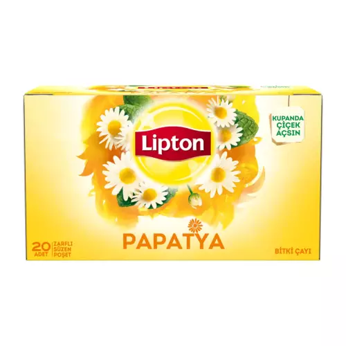 Lipton Papatya Bitki Çayı 20'li Paket
