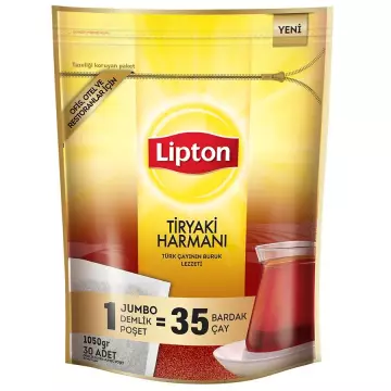 Lipton Tiryaki Harman Jumbo Demlik Poşet Çay 35 gr 30’lu
