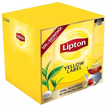 Lipton Yellow Label Demlik Poşet Çay 500'lü