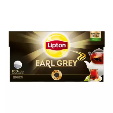 Lipton Earl Grey Demlik Poşet Çay 100'lü