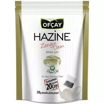 Ofçay Hazine Zengindem Demlik Poşet Çay 30 gr 30'lu