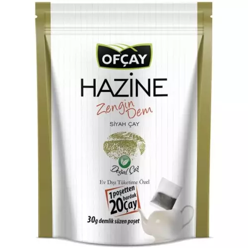Ofçay Hazine Zengindem Demlik Poşet Çay 30 gr 30'lu