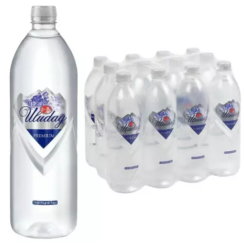 Uludağ Premium Su 1 Lt Pet Şişe 12'li