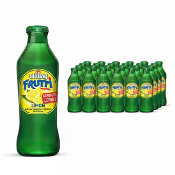 Uludağ Frutti Limon Cam 200 ml 24′lü Paket