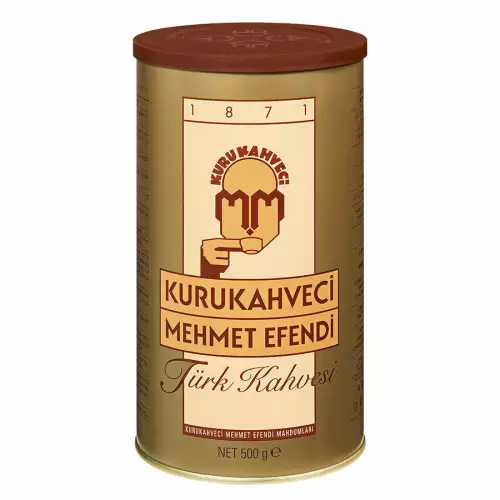 Mehmet Efendi Türk Kahvesi Teneke Kutu 500 gr