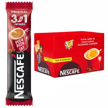 Nescafe 3'ü 1 Arada Kahve 17.5 gr 72'li Paket