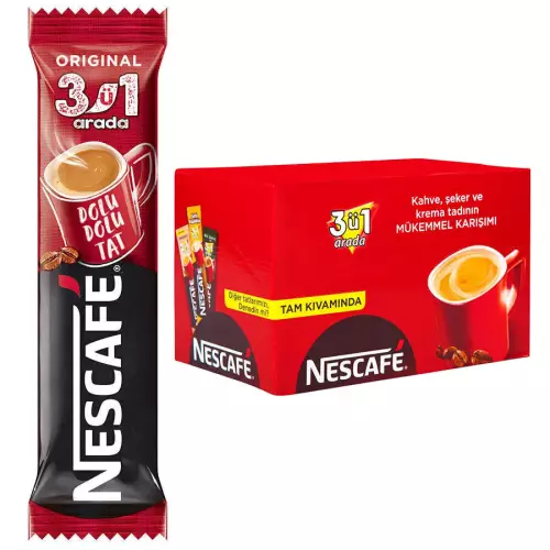 Nescafe 3'ü 1 Arada Kahve 17.5 gr 72'li Paket