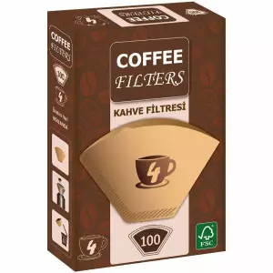 Coffee Filters Filtre Kahve Kağıdı No:4 100'lü Paket