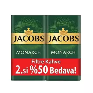 Jacobs Monarch Filtre Kahve 500 gr 2'li Paket