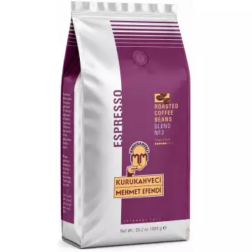 Mehmet Efendi Espresso No.3 Çekirdek Kahve 1000 gr