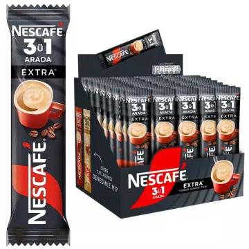 Nescafe 3'ü 1 Arada Extra Kahve 16.5 gr 48'li Paket