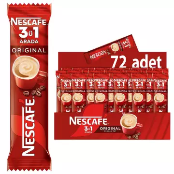 Nescafe 3'ü 1 Arada Kahve 17.5 gr 72'li Paket