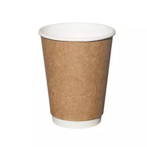 Arnes Karton Bardak 14 Oz Double Wall Kraft 25'li Paket