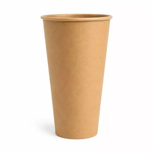 Arnes Karton Bardak 22 Oz Kraft 650 ml x 1000 Adet - 1 Koli