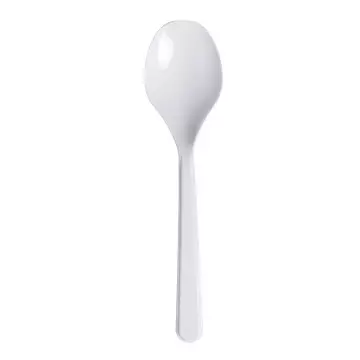 Asorty Eco Plastik Kaşık 100'lü Paket - 16.5 cm Beyaz