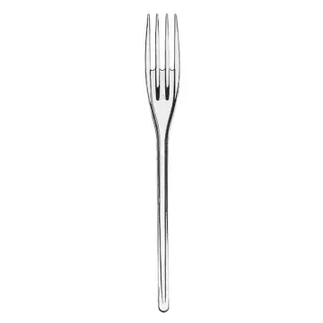 Asorty Plastik Uzay Çatal 50'li Paket - 18.5 cm Şeffaf
