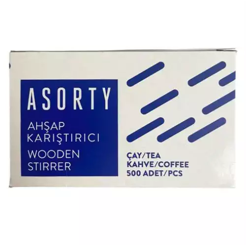 Asorty Tahta Karıştırıcı 500'lü