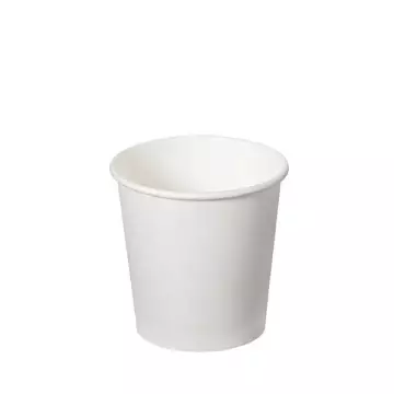 Karton Bardak Baskısız Beyaz 4 Oz 50'li Paket