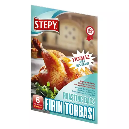 Stepy Yanmaz Fırın Torbası 8'li
