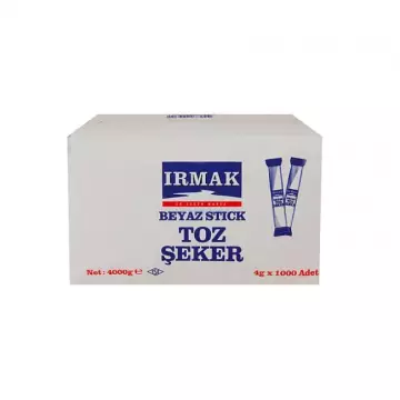 Irmak Stick Toz Şeker 4 kg 1000'li Paket