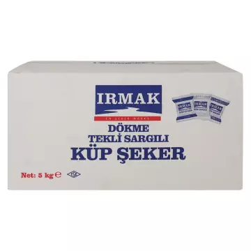 Irmak Küp Şeker Tek Sargılı 5 kg