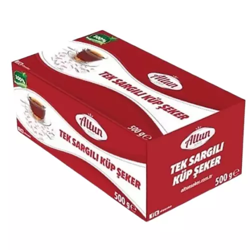 Altun Küp Şeker Tek Sargılı 500 gr