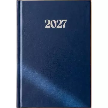 Liz 2027 Ajanda 17x20 Çizgili Ciltbezi - Mavi (AJ902E)