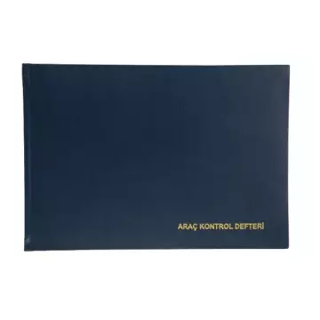 Dilman Araç Kayıt Defteri Ciltli 20x28.5 - 96 Yaprak