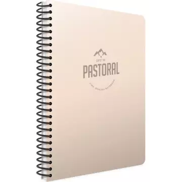 Gıpta 3242 Pastoral Spiralli PP Kapak Kareli 17x24 Defter 72 Yaprak