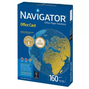 Navigator A4 Beyaz Fotokopi Kağıdı 160 gr 1 Paket (250 Sayfa)