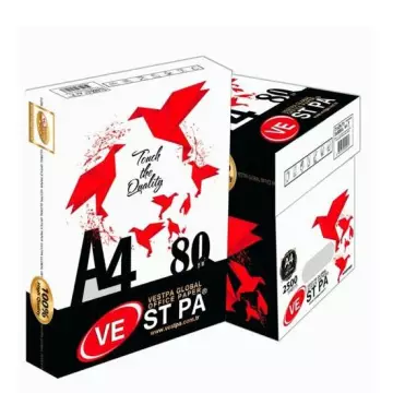 Vestpa A4 Fotokopi Kağıdı 80 gr 5'li Paket 2500 Yaprak