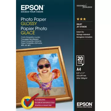 Epson S042538 A4 Fotoğraf Kağıdı 200 gr 20'li Paket