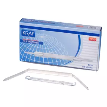 Kraf Dosya Teli Metal 8 cm 50'li