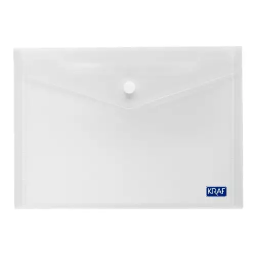 Kraf 1239 Çıtçıtlı Dosya A5 Şeffaf