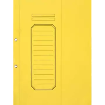Alemdar Büro Dosyası Yarım Kapak Lüx Sarı 25'li Paket
